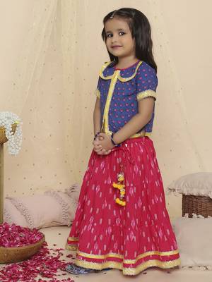 Kid1 meera skirt top set 3
