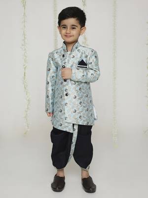 Kid1 festive sherwani dhoti 1