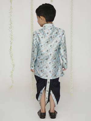 Kid1 festive sherwani dhoti 2