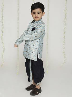 Kid1 festive sherwani dhoti 3