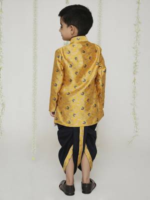 Kid1 festive sherwani dhoti 2