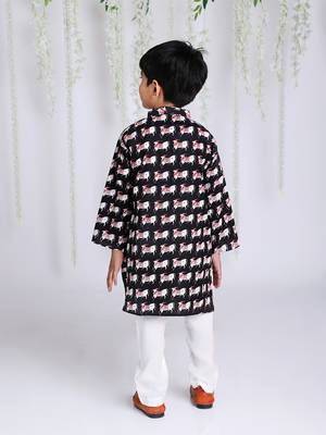 Kid1 animal print kurta pajama 2