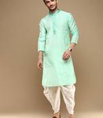 Unleash your style with men's jaquard designer kurta set by sanwara-766