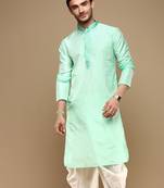 Unleash your style with men's  jaquard designer kurta by sanwara-766