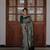  Green Color Silk Blend Sarees With Blouse