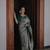  Green Color Silk Blend Sarees With Blouse