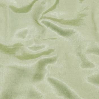 Women's sea green hand work organza dress material 4