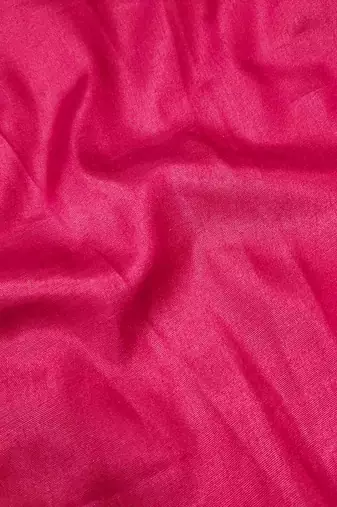 Women's pink hand work modal cotton dress material