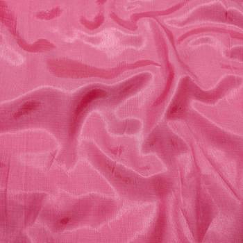 Women's pink heavy sequence and hand work pure organza dress material 3