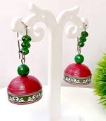 Quilled hanging  jhumkas 4