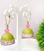 Quilled hanging  jhumkas 10