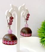 Quilled hanging  jhumkas 11