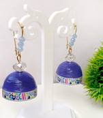 Quilled hanging  jhumkas 12