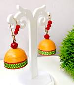 Quilled hanging  jhumkas 13