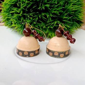 Quilled hanging  jhumkas 17 2