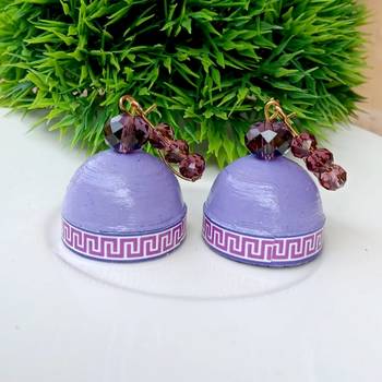 Quilled hanging  jhumkas 23 2