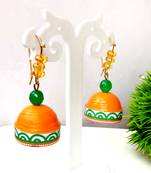 Quilled hanging  jhumkas 25
