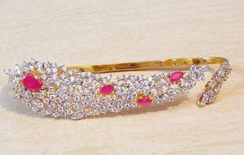 Stylish Fine Cz Ring 1