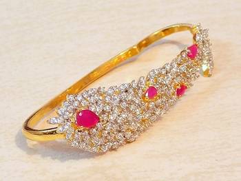 Stylish Fine Cz Ring 3