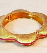 Ethnic Ruby Golden Kada