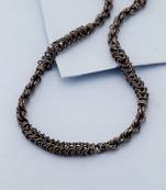 Textured chain with s-hook closure