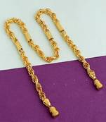 Classic gold plated chain with magnetic lock