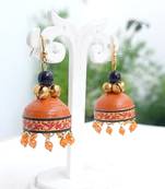 Quilled jhumkas qjch1