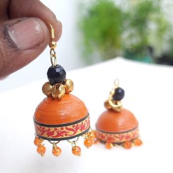 Quilled jhumkas qjch1 2