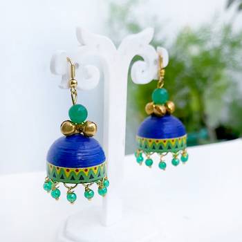 Quilled jhumkas qjch2 1