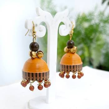 Quilled jhumkas qjch3 1