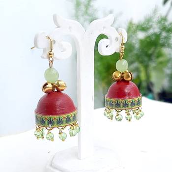 Quilled jhumkas qjch4 1