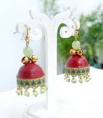 Quilled jhumkas qjch4