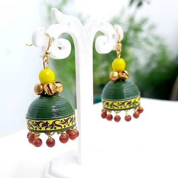 Quilled jhumkas qjch5 1