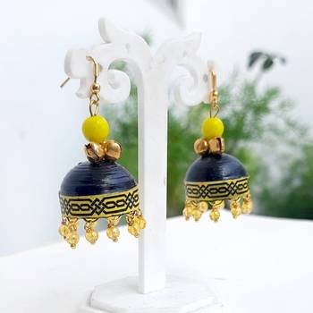 Quilled jhumkas qjch7 1