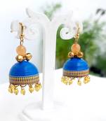 Quilled jhumkas qjch8