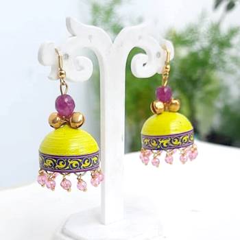 Quilled jhumkas qjch9 1