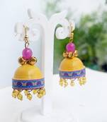 Quilled jhumkas qjch10