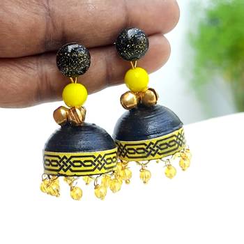 Quilled jhumkas qjcs3 2