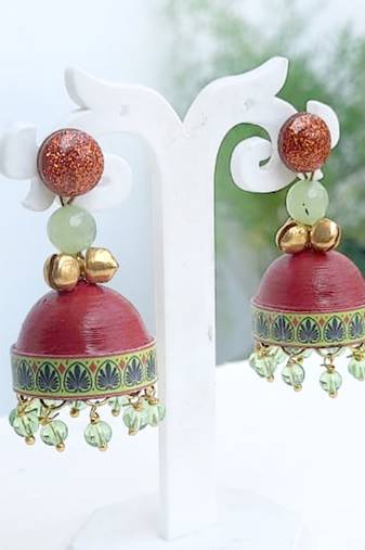 Quilled jhumkas qjcs10