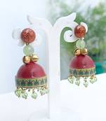 Quilled jhumkas qjcs10