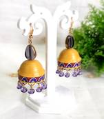 Quilled jhumkas qjbl5