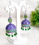 Quilled jhumkas qjbl4