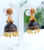 Quilled jhumkas qjcs8