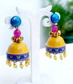 Quilled jhumkas qjcs1