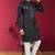 Men's black indo western dresses set