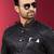 Men's black indo western dresses set