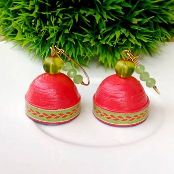 Quilled hanging  jhumkas 27 2