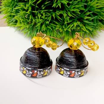 Quilled hanging  jhumkas 29 2