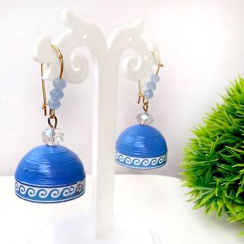 Quilled hanging  jhumkas 33 1
