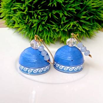Quilled hanging  jhumkas 33 2